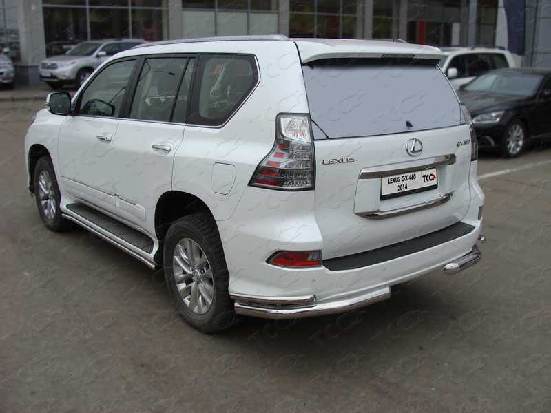 

Защита задняя (уголки двойные) TCC LEXGX46014-07 Lexus GX 460 2019, GX