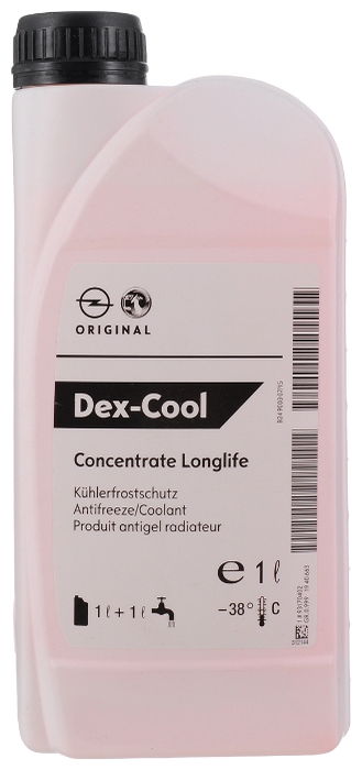 

Антифриз DEX-COOL Longlife (красный, 1 кг.) General Motors 1940663