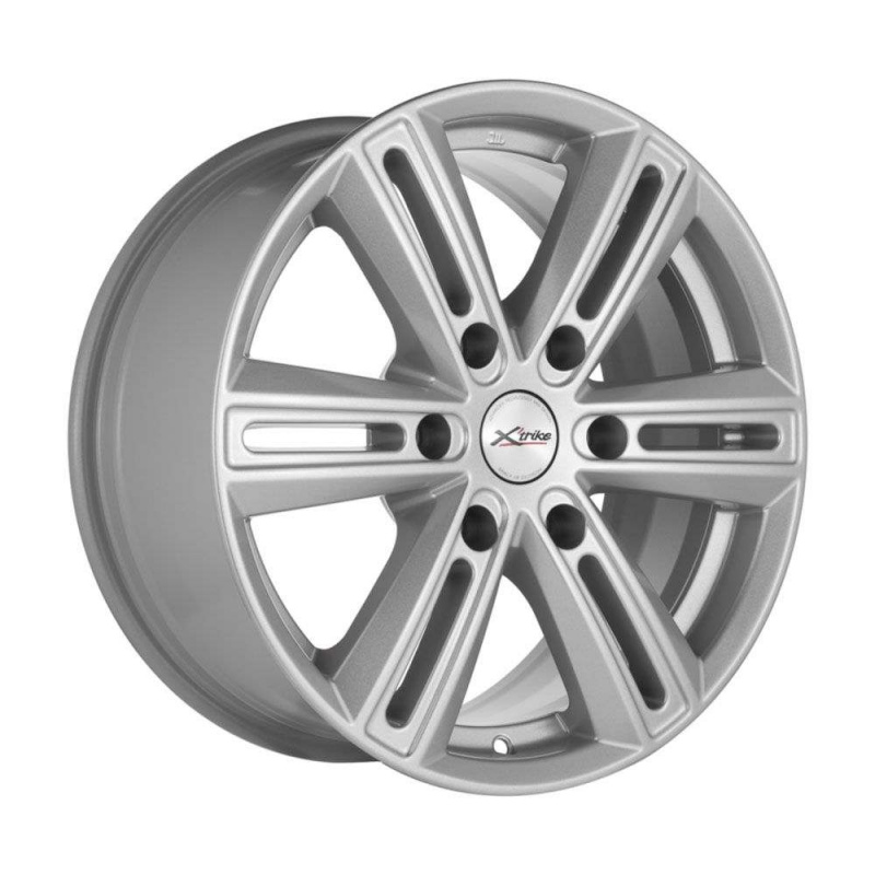 

Диск колесный X'trike X-122 7.5xR17 6x114.3 ЕТ30 ЦО67.1 серебристый 67566