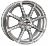 

Диск колесный Carwel Бета 114 6xR15 4x100 ET45 ЦО67,1 серебристый 033582