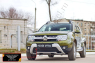 

Защитная сетка решетки переднего бампера Русская Артель Renault Duster 2015, Duster