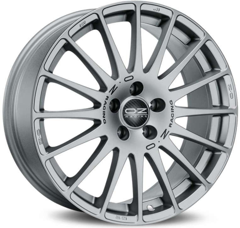 

Диск колесный OZ Superturismo GT 6,5xR15 4x100 ET43 ЦО68 серебристый W01905201P5