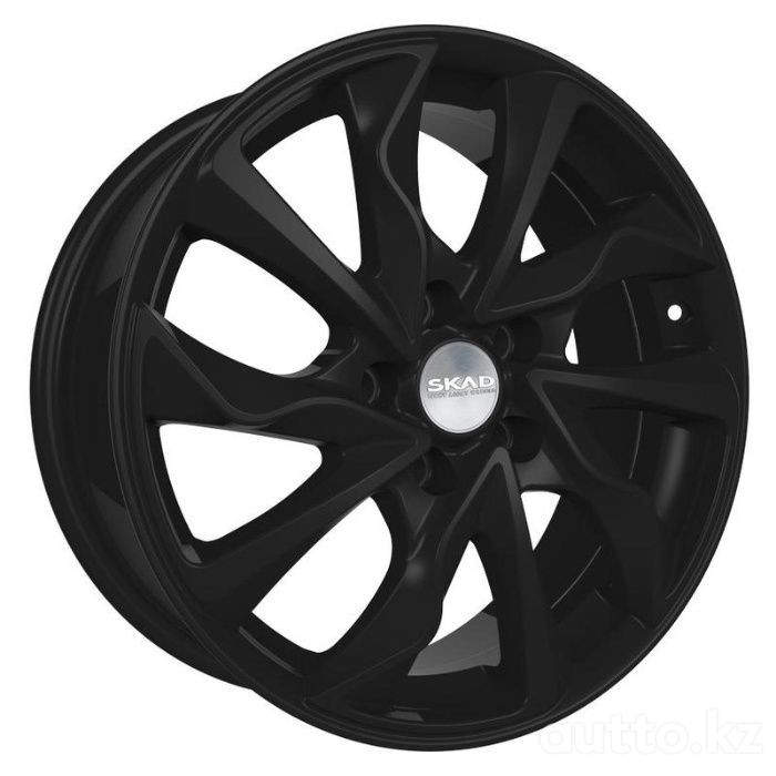 

Диск колесный СКАД Марсель 7xR17 5x114.3 ET45 ЦО67.1 чёрный матовый 2170925