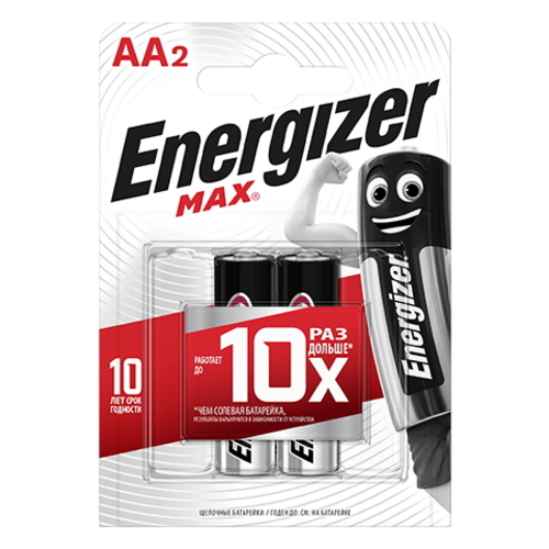 

Премиальная щелочная батарейка Energizer MAXE 301532801 E91/AA 2 шт/блист