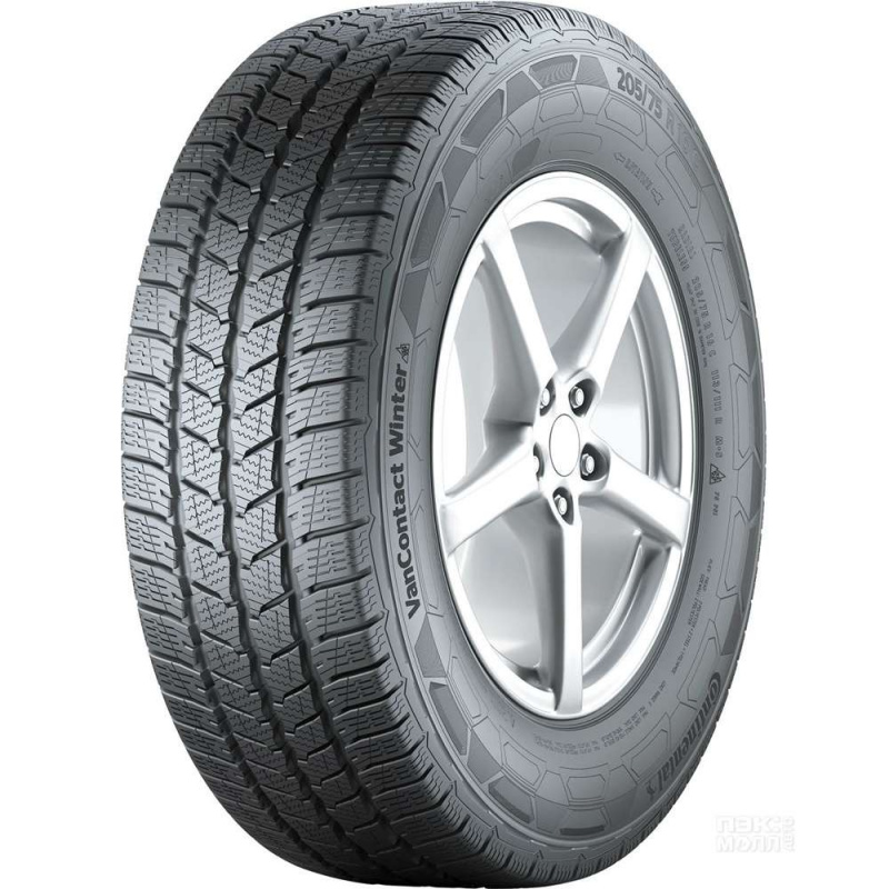 

Шина автомобильная Continental VanContact Winter 185/75 R16, зимняя, 104/102R