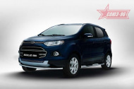 

Решетка в бампер 10 мм - хромированные заглушки Souz-96 FECO.97.2898 Ford EcoSport (1G) 2014, EcoSport