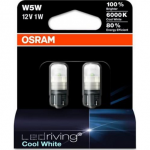 Лампа светодиодная Osram W5W 6000K Cool White 12V-1W
