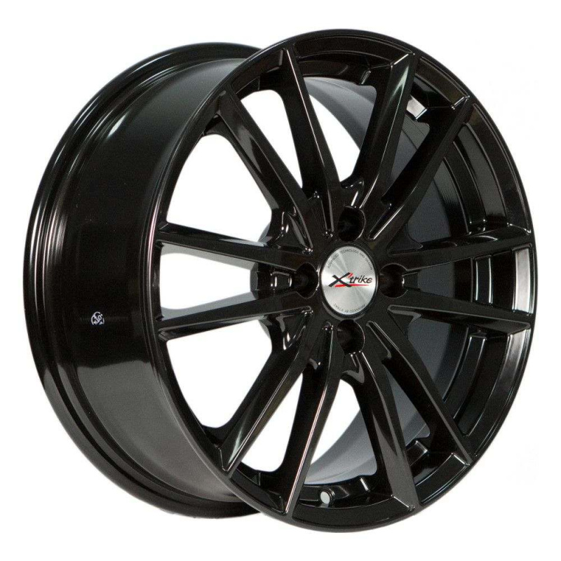 

Диск колесный X'trike X-128 6.5xR16 4x100 ЕТ45 ЦО67.1 черный глянцевый 74339