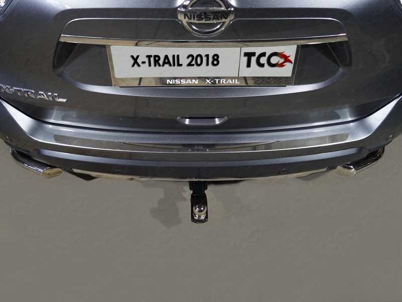 

Накладка на задний бампер TCC NISXTR18-07 Nissan X-Trail 2018-, X-Trail