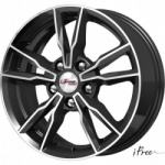 

Диск колесный iFree Икигай 6.5xR16 5x114.3 ET40 ЦО66.1 черный глянцевый с полированной лицевой частью 386805