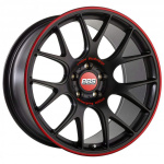 

Диск колесный BBS CH148 9xR20 5x112 ET25 ЦО66.5 чёрный с красным ободом 10016867