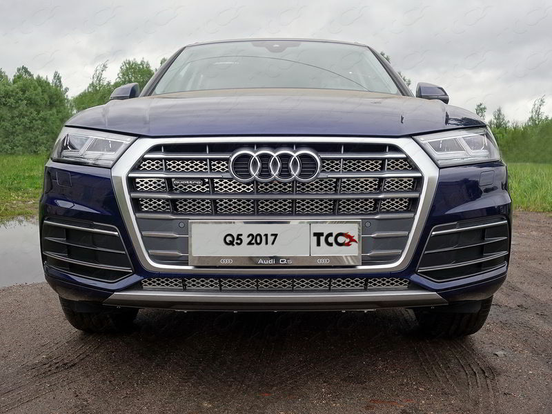 

Решетка радиатора нижняя (лист) (без пневмоподвески) Компания ТСС AUDIQ517-03 Audi Q5 2017-, Q5