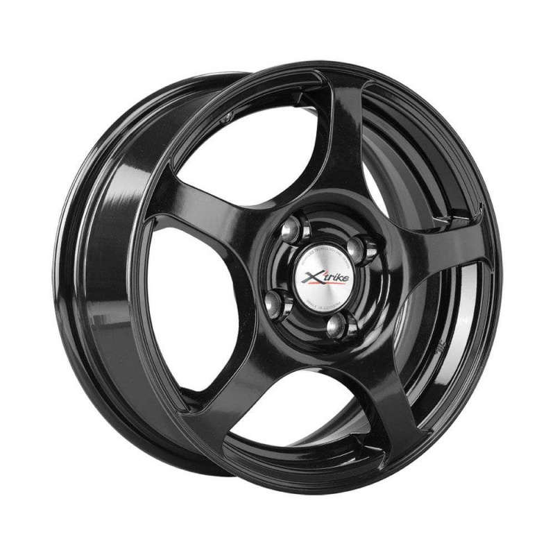 

Диск колесный X'trike X-102 5.5xR14 4x108 ЕТ20 ЦО65.1 черный глянцевый 10199