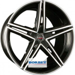 

Диск колесный Borbet XRS 8.5xR19 5x112 ET48 ЦО72.5 чёрный глянцевый с полированной лицевой частью 222355