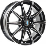 

Диск колесный Venti 1 716 7xR17 5x114,3 ET45 ЦО67,1 черный с полированной лицевой частью rd832977