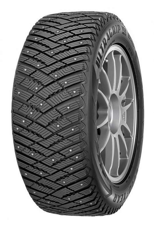 

Шина автомобильная Goodyear UG Ice Arctic SUV D-Stud 245/55 R19, зимняя, шипованная, 103T