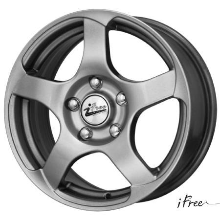 

Диск колесный iFree Коперник 6,5xR15 5x108 ET45 ЦО67,1 серый темный глянцевый 135509