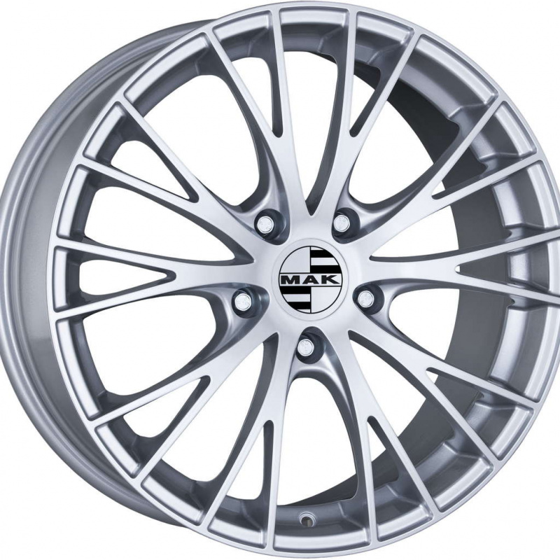 

Диск колесный MAK Rennen 8xR18 5x112 ET50 ЦО57,1 серебристый F8080NNSI50VE3X