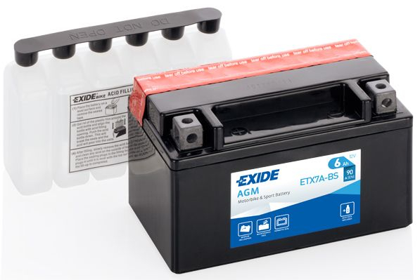 

Аккумуляторная батарея (6 А/ч) Exide ETX7A-BS