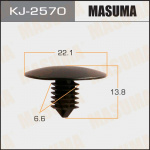 Клипса автомобильная (автокрепеж), 1 шт., Masuma KJ-2570