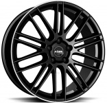 

Диск колесный Rial Kibo 8xR19 5x108 ET45 ЦО63,4 черный глянцевый с полированным ободом KIB80945F53-2