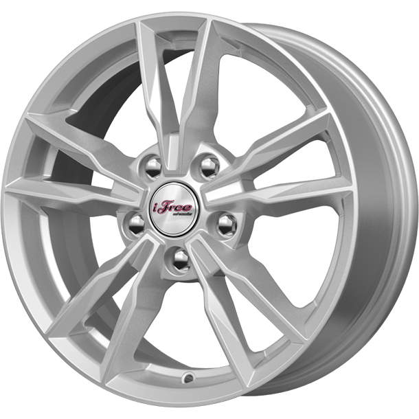 

Диск колесный iFree Икигай 6,5xR16 5x112 ET40 ЦО66,6 серебристый 386204