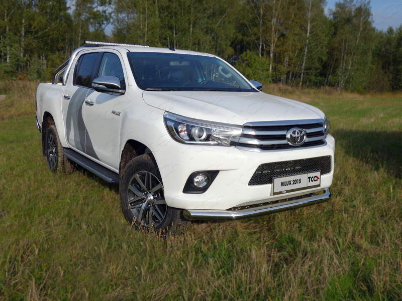 

Решетка радиатора (лист) Компания ТСС TOYHILUX15-07 Toyota Hilux 2015-, Hilux