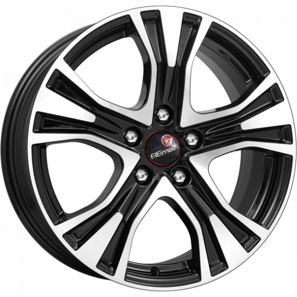 

Диск колесный Remain R159 7xR17 5x114,3 ET45 ЦО60,1 черный глянцевый с полированной лицевой частью 15903AR