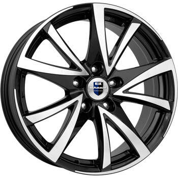 

Диск колесный K&K Игуана 6.5xR17 5x114.3 ET39 ЦО60.1 чёрный глянцевый с полированной лицевой частью r75289