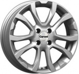 

Диск колесный Carwel Нюк 191 6xR16 4x100 ET45 ЦО60,1 серебристый 33857