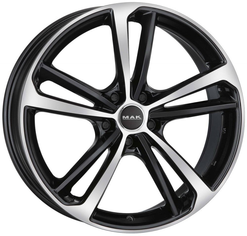 

Диск колесный MAK Nurburg 9,5xR21 5x108 ET36 ЦО63,4 черный глянцевый с полированной лицевой частью F9521NBBM36GD3X