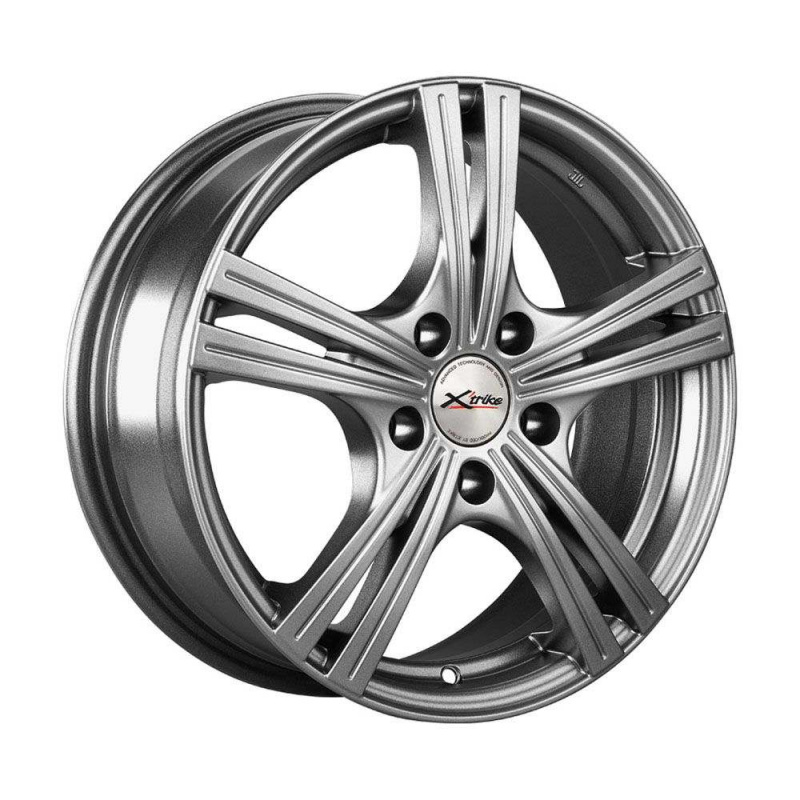 

Диск колесный X'trike X-111 6.5xR16 5x100 ЕТ38 ЦО57.1 темно серый 13128