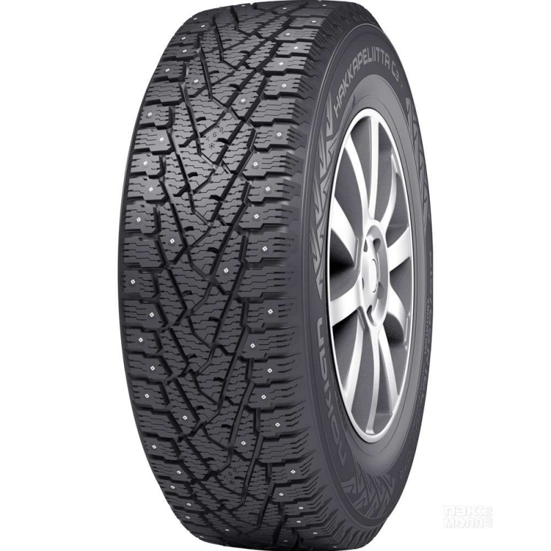 

Шина автомобильная Nokian Hakkapeliitta C3 225/75 R16 зимняя, шипованная, 121/120R