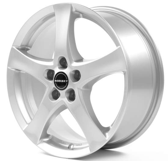 

Диск колесный Borbet F 8xR18 5x112 ET35 ЦО72,5 серебристый 8102201