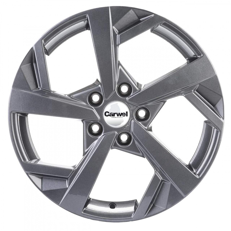 

Диск колесный Carwel Тенис 1712 7xR17 5x114,3 ET50 ЦО67,1 серый 098847