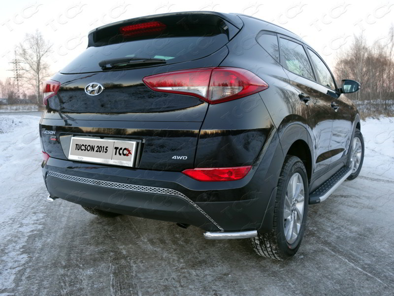 

Уголки задние (диаметр 42 мм) TCC HYUNTUC15-30 для Hyundai Tucson (2015 - по н.в. ), Tucson