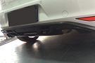 Диффузор заднего бампера Caractere Style EPR A-GOLF7-DIF-CARA для Volkswagen Golf 2012-2019
