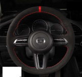 

Чехол для руля, черный, матовый XHF-F168 XHF00114 Mazda CX-30 2020, CX-30