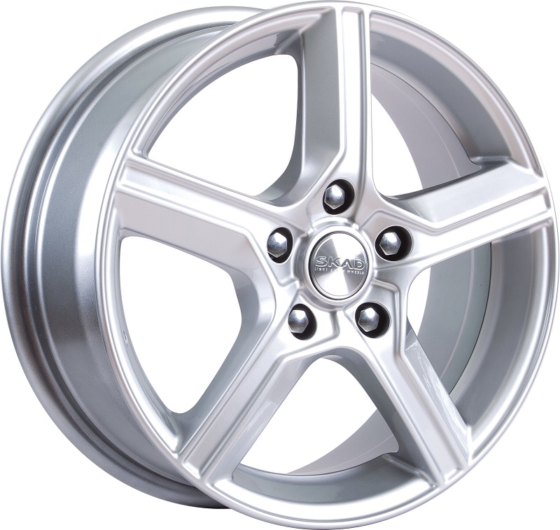 

Диск колесный СКАД Драйв 6.5xR16 5x114.3 ЕТ45 ЦО67.1 серебристый 121 04 08