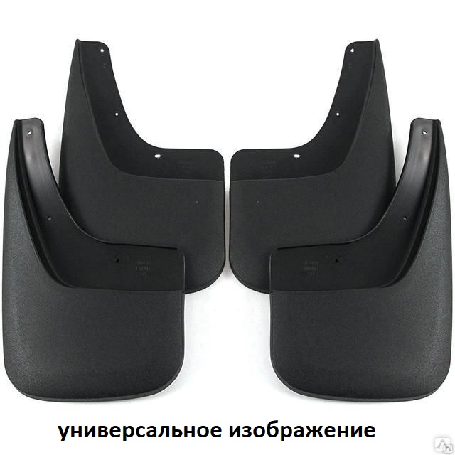 

Брызговики (передние и задние) Zhejiang Benke BFDEG1221-3.5L для Ford Edge 3.5 L 2009-2012, Черный, Edge