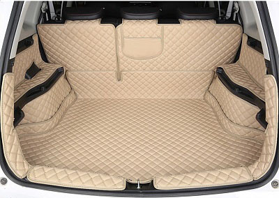 3D обшивка в багажник (кожаные, с заходом на спинки сидений) Haval H6 Coupe 2017-