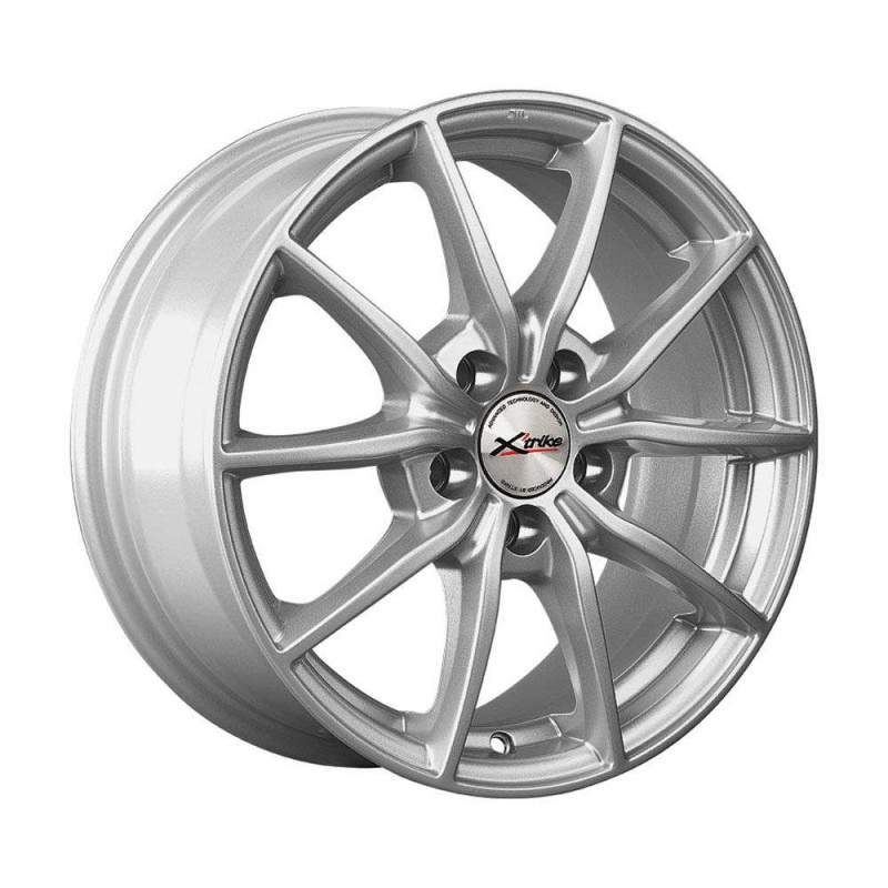 

Диск колесный X'trike X-111 6.5xR15 5x114.3 ЕТ40 ЦО66.1 насыщенный серебристый 13079