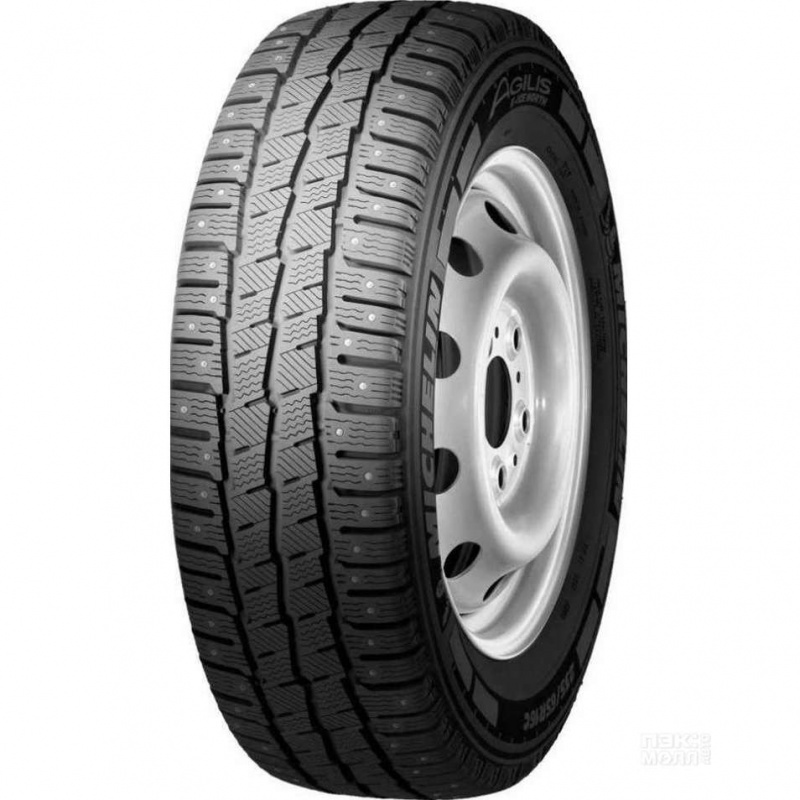 

Шина автомобильная Michelin Agilis X-Ice North 205/65 R16 зимняя, шипованная, 107/105R