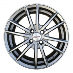 

Диск колесный X'trike X-128 6.5xR16 4x100 ЕТ45 ЦО67.1 серебристый темный 74347