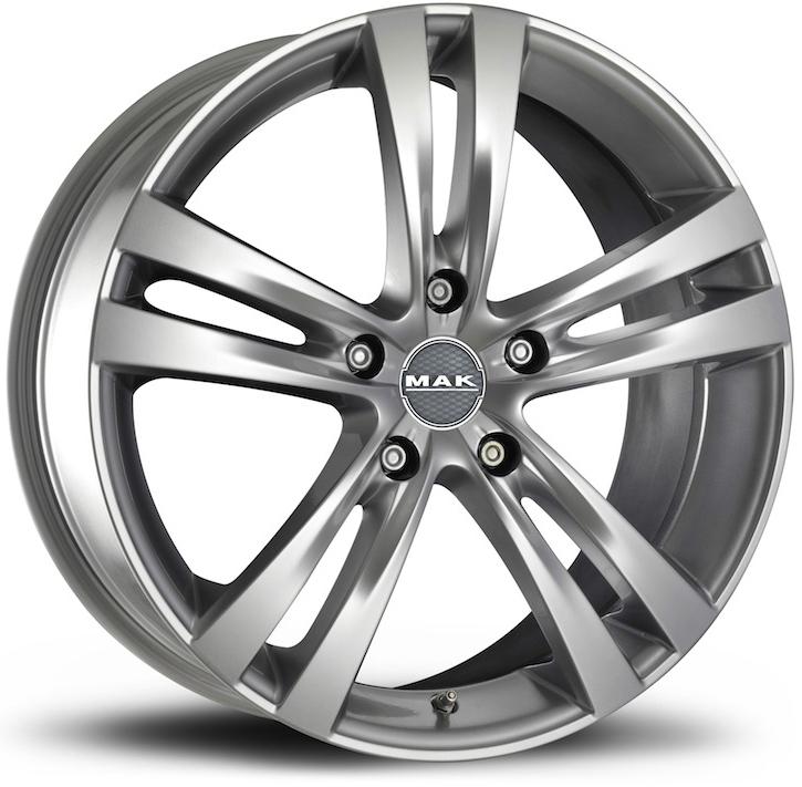 

Диск колесный MAK Zenith 8xR17 5x114,3 ET50 ЦО76 серебристый F8070ZHHS50F4