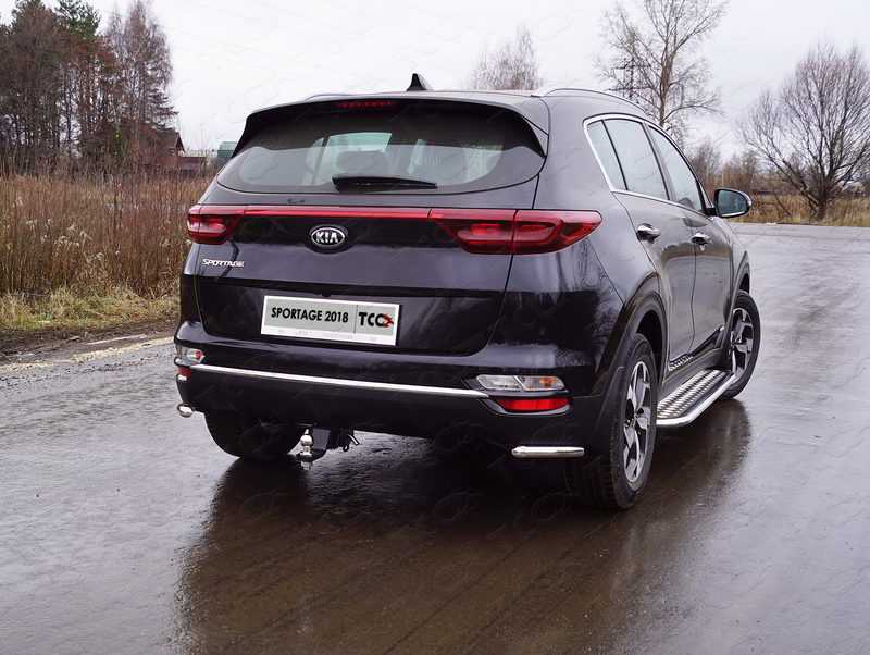 

Защита задняя (уголки) TCC KIASPORT18-39 Kia Sportage 2018-, Sportage