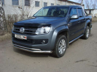 

Защита передняя нижняя 76,1/42,4 мм Компания ТСС VWAMAR10-01 Volkswagen Amarok 2010 - 2015, Amarok