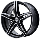 

Диск колесный Borbet XRS 8.5xR19 5x114.3 ET40 ЦО72.5 черный глянцевый с полированной лицевой частью 222623