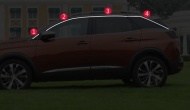 

Хромированные молдинги на окна (верхнии) для Peugeot 3008 2017, 3008