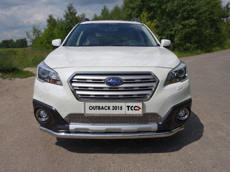 

Защита передняя нижняя 60,3 мм Компания ТСС SUBOUT15-02 Subaru Outback 2014-, Outback